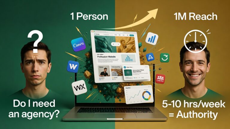 Build online presence yourself no team 2026