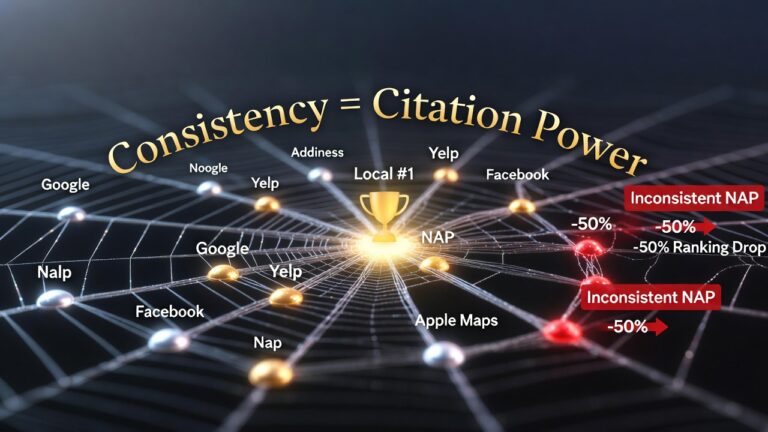 Business listings NAP consistency citation trust