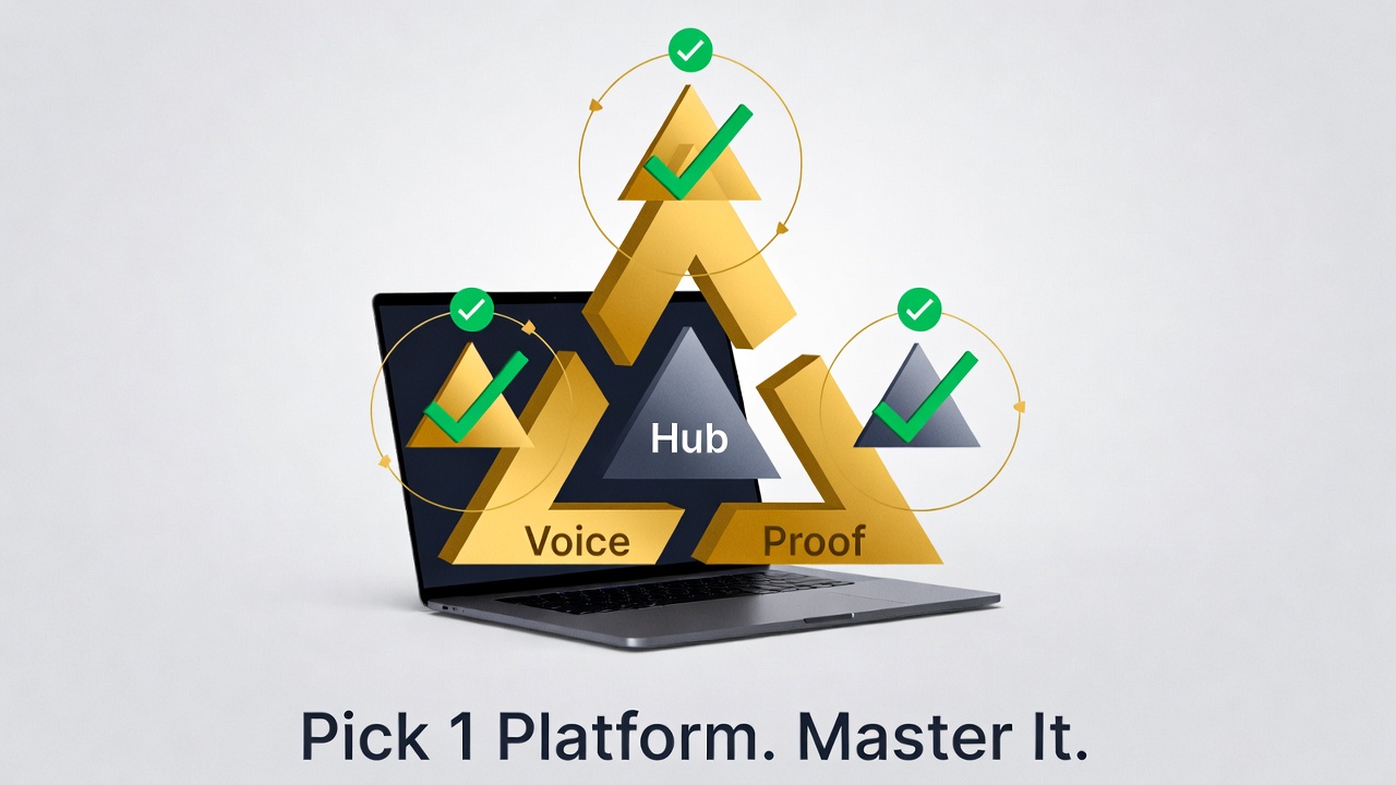 Hub-Voice-Proof triangle foundation