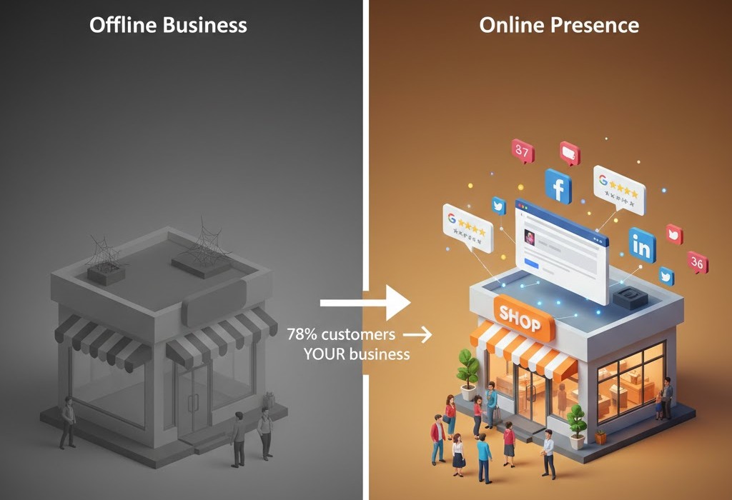 Offline ghost vs Digital powerhouse