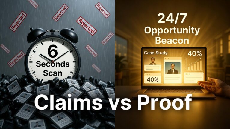 Online portfolio vs resume hiring 2026