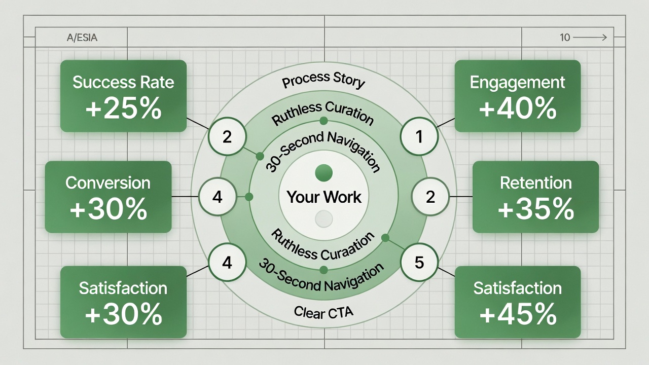 Portfolio anatomy success checklist